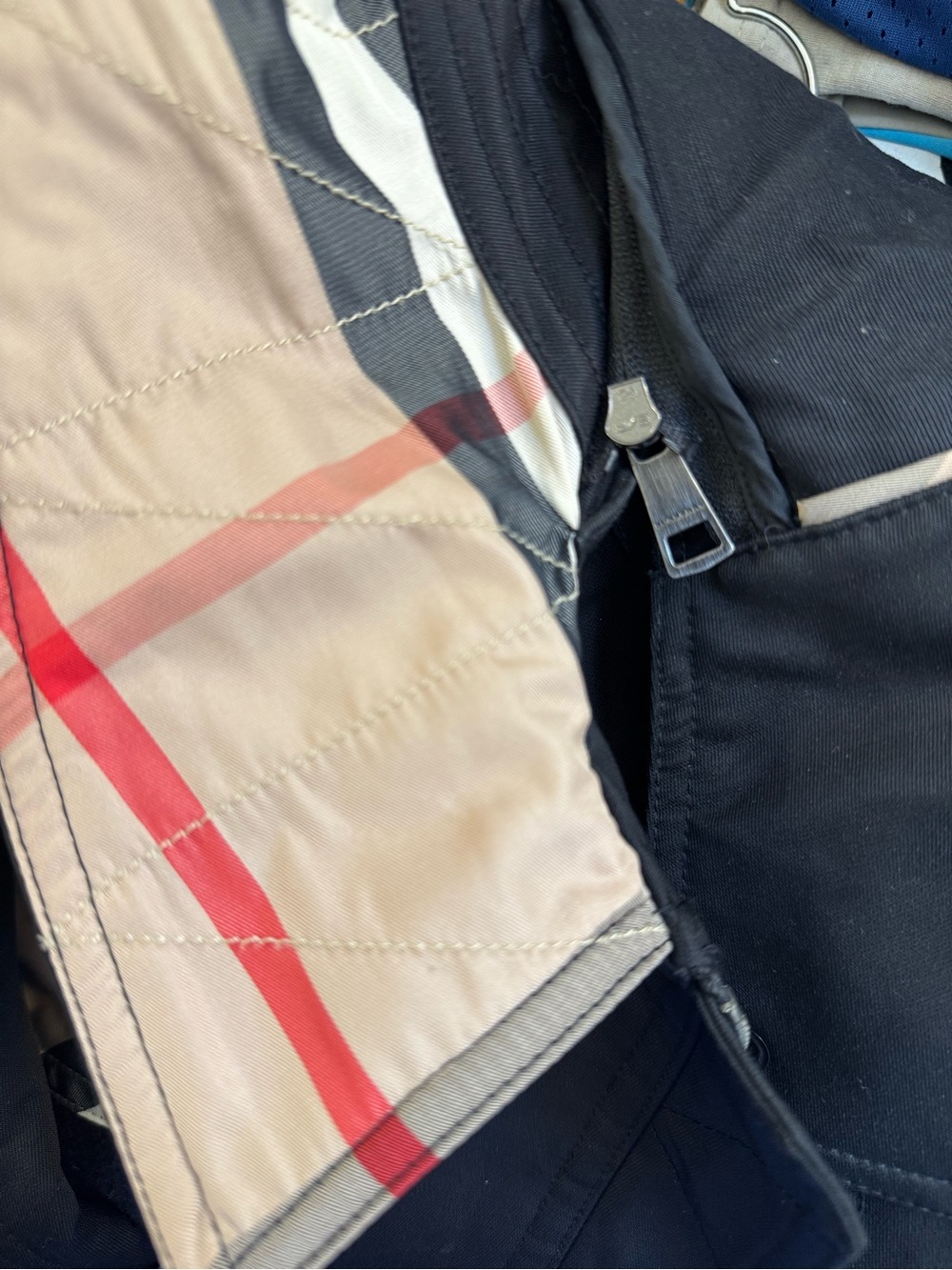 Authentic Burberry Brit Black Trench Coat with Signature Check Lining - Picture 5 of 15